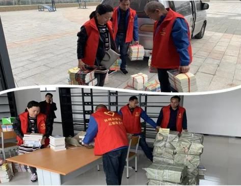 下乡业务辅导 助力分馆建设